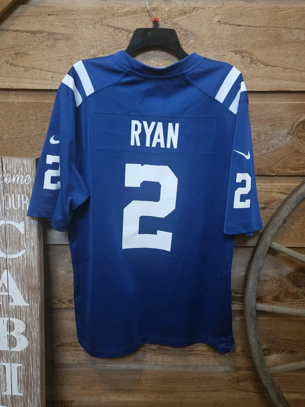 Indianapolis Colts Blue Number 2 Football Jersey - Nike